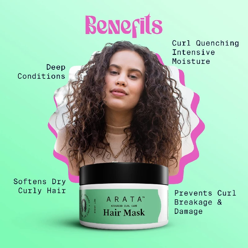 Arata Advanced Curl Care Hair Mask, 100 g-3.webp